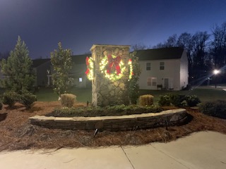 HOA Christmas Lights in Charlotte, NC