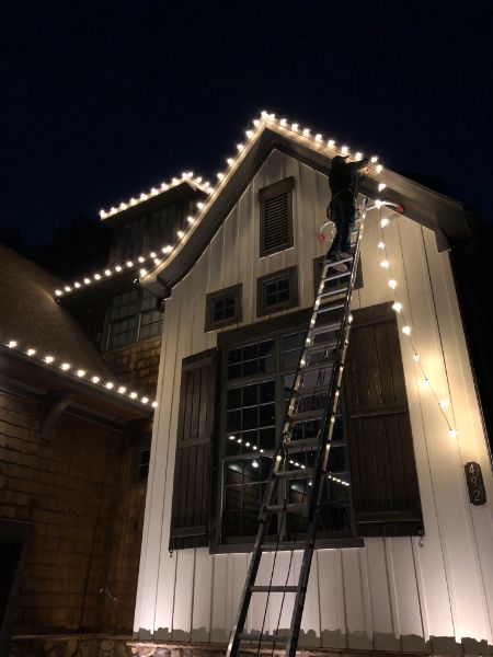 Christmas Light Hanging Services